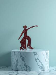 1 chiếc ghim cài áo hội nữ sinh chữ Hy Lạp màu đỏ phong cách cổ điển dành cho nữ, thiết kế kim loại hình tròn đính đá quý giả và đá giả kim cương, chất liệu hợp kim, thích hợp mặc thường ngày, trang trí theo mùa - trắng - Xem 5