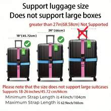A Fashionable Luggage Belt, An Adjustable Anti-Theft Box Belt Suitable For Travel, Made Of Polyester And Spandex, Is Suitable For All Sizes Of Luggage-Very Suitable For New Year And Christmas Gifts (2 Pieces /4 Pieces).