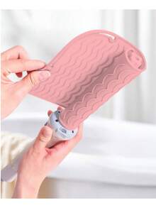 1/2 Stücke /480°F hitzebeständige Silikon Stylingunterlage - Verwendung für Glätteisen, Lockenstäbe und Reise-Drehhalterungen