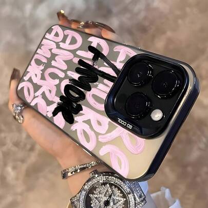 S2Amore-Love Telefon Kılıfı 16, 15, 14, 13, 12, 11 Pro Max, X, XR, XS Max, 8, 7 Plus ile Uyumlu, Darbeye Dayanıklı Mat Arka Kapak