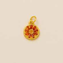 1pc时尚仿食物系列面包披萨樱桃柠檬草莓菠萝葡萄蘑菇苹果黄瓜DIY吊坠，镀18K金，DIY首饰配件项链配件、手链配件、钥匙扣配件，轻松搭配，适合日常休闲节日作为精美的护身符吊坠佩戴，适合送给妻子和母亲。 - 彩色 - 查看 17