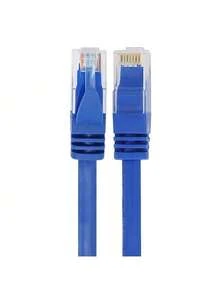 PHILIPS Cable de red SWA1946/93 Cable de red de categoría 6 Puente de red Gigabit CAT6 Enrutador de banda ancha doméstico Cable de conexión a Internet para computadora - Azul oscuro - Ver 4