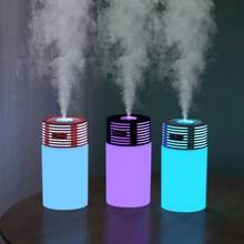 Car Humidifier Aromatherapy Essential Oil Diffuser USB Mist Mini Portable For Car Home Office Bedroom, 300ML - Black - View 4