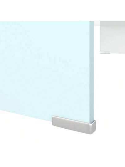 VidaXL TV St /Monitor Riser 80x30x13 Cm Glass Groen view 6