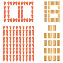 Durable & Fun Interchangeable Bullet Set, Suitable For Various Toy Guns