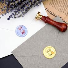 Disney 1 قطعة ختم شمع بموضوع هالوين بقطر 25 مم، ختم شمع نحاسي للأظرف، ختم هالوين، طقم ختم شمع لحفلات، طقم ختم شمع هدية