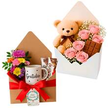 Large Envelope Letter Gift Box. Souvenir With Flowers, Soaps, Cosmetics, Etc. - Nhiều màu - Xem 6