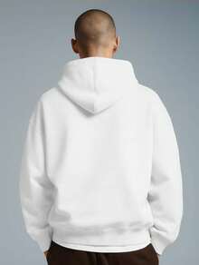 Men Hoodies - White - View 2