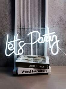 Colorful Decorative Neon Lights, Adjustable Brightness, LED Signs, Battery-Operated, Portable And Easy To Use. Available In Phrases Such As "Merry Christmas", "Love", "Happy Birthday", "Let's Party", "Marry Me", "Oh Baby", "Girl Or Boy", "Cheers To Love", Etc. Suitable For Home Decoration, Bar Decoration, Festival Party Decoration, Confession Decoration,