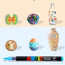 120-192-240 Colors/Set Acrylic Paint Marker Pen Set | Back To School Essentials! Suitable For Halloween & Christmas Painting Supplies! Full Color Range Coverage, Soft Brush Tip For Even Color Application, Long-Lasting Vibrant Colors, Suitable For Paper, Plastic, Canvas. Great For Back To School DIY Art Creation, Classroom Decor, Precise Ink Control, Suitable For Professional Art Use