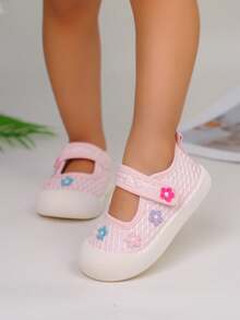 Toddler Boys' Soft Sole Lightweight Spring Shoes, Infant Girls' Autumn/Spring Footwear - Pink - View 3