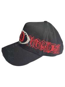 Gorra  Fuerza Regida Negro Dandy Hats ajustable unitalla gamusa - Negro - Ver 9