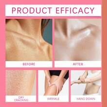 Magic Body Firming Oil–Tightening & Hydrating For Arms, Legs, Stomach & Body | Natural Firming Oil For Dry Skin | Lightweight, Non-Greasy, Nourishing Formula, Luxury Body Oil For Massage & Relax, For All Skin Types - 玫紅色 - 查看 7