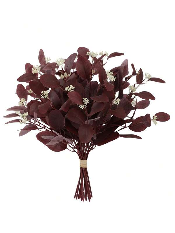 12 Stück künstlicher Eukalyptuszweig - künstliche Blume mit Silberdollar-Eukalyptusblättern, dieser Eukalyptuszweig ist geeignet für Hochzeitssträuße, Herbstdekoration, Raumdekoration, Schlafzimmerdekoration, Tischdekoration, Wanddekoration, Erntedankfestdekoration, Vase Dekoration, Heim- und Bürodekoration, Blumenarrangements und kann auch als Valentinstag-, Geburtstags- und Abschlussgeschenke verwendet werden.