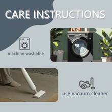 1pc Valentine'S Day Vintage Elegant Red Rose Design Area Rug, 2 Available, Non-Slip Washable Floor Mat, For Living Room, Bedroom, Playroom, Home Decor - Soft, Non-Slip, Indoor/Outdoor Carpet For Picnic, Caravan, Garden, Lawns, Balconies And Backyard - Easy To Clean, Decorative Carpet, Bedroom Accents - 彩色 - 查看 10