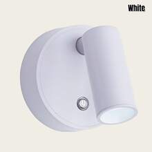 2 件/1 件智能 LED 磁吸壁灯，USB 充电，金属触控，角度可调，LED 聚光灯，3 种照明模式（白光/暖光/中性光），适用于卧室、餐厅、派对、展览、车库、宿舍、艺术装饰、阅读、展示、植物照明、床头灯、生日礼物