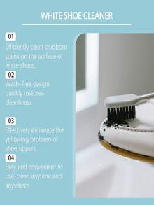 jakehoe 1 pièce/2 pièces Mousse nettoyante pour sneakers, crème de nettoyage pour chaussures, blanchiment et décontamination pour semelles jaunies et taches, pour canevas,, chaussures de sport, sacs, excellent cadeau pour la famille et les amis