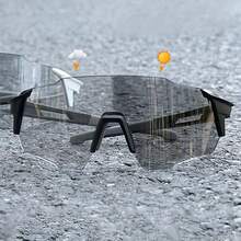 1 Stück vielseitige Sport Radfahrbrille, modische Farbwechsel Brille für Männer und Frauen, Outdoor Radsport Ausrüstung für Straßen- und Mountainbikes