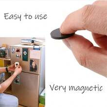 Set de autocolante magnetice rotunde 100/50/25/10/3 buc pentru magnet de frigider DIY, magnet adeziv din cauciuc cu punct, disc magnetic cu autoadeziv puternic