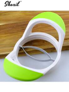 shoxil Edelstahl Mango Scheibenschneider, multifunktionaler Fruchtteiler für den Hausgebrauch, schneidet Mangos mühelos in gleichmäßige Scheiben, langanhaltend & leicht zu reinigen