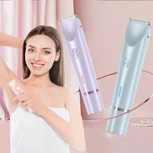 2-In-1 Women's Electric Shaver, Women's Electric Hair Trimmer, Women's Electric Bikini Trimmer, Suitable For Face, Arms, Legs And Body, Ideal New Year Gift - Home Style - View 1