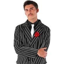 Morph 1920s Mens Gangster Costume Roaring 20s Mobster Outfit For Men Vintage Style Party Attire TAOWKI1 - 加大碼 - 查看 3