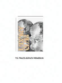 1/3pcs Frameless Gold Leopard Wall Art Set, B&W Gallery Wall Prints, Luxury Glam Decor For Office, Girls Room | Back To School, Room Decor, Dorm Essentials, Vintage Posters, Wall Prints, Bedroom Decor, Gift - Gold - View 12