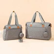 妈咪包手提包单肩包产妇包防水尿布包大容量产前包 - 彩色 - 查看 2