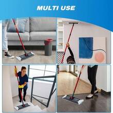 Reusable Microfiber Mop Pads Compatible With O Cedar H2prO Flat Mop System, H2prO Flat Mop Replacement Pads, Flat Mop Refills Flat Mop Heads Replacements For Floor Cleaning, Machine Washable, 4 Pack - trắng - Xem 7