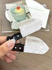 1pc Funny Hair Claw Hair Accessory, Creative Hair Clip, Decorative Hairpin For Head Ornament, Gift Fall Winter Claw Clip Hair Accessories For Women For Vacation Outfits Woman Elegant Hair Clutch