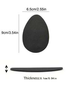 2/6/10/20 件防滑鞋垫，橡胶自粘防滑鞋贴，高跟鞋防滑鞋底保护垫 - 彩色 - 查看 2