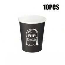 10/20/40pcs 9oz 30th Birthday Party Cups Death To My 20s Birthday Party Decorations - RIP To My Twenties Party Cups 30th Birthday Party Disposable Tablewares Supplies - 30 Year Old Birthday Party Favors For Women Men 30th Birthday Decorations - 20th - View 8