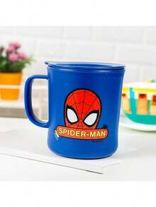 Marvel Marvel Spider-Man Themed Party Cup 300 Ml, PP Food Material Reusable Water Cup With Handle, Family-Specific Milk, Coffee, Beverage Cup, Back-To-Schooled Dormitory Drinking Cup, Halloween Christmas Gift