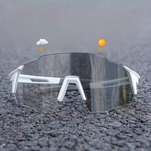 1 Stück vielseitige Sport Radfahrbrille, modische Farbwechsel Brille für Männer und Frauen, Outdoor Radsport Ausrüstung für Straßen- und Mountainbikes