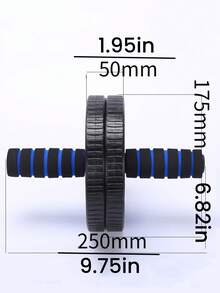 1pc Abdominal Wheel Roller, Home Fitness Equipment, Abdominal Muscle Trainer, Suitable For Beginners, Men & Women, Slimming Waist - Multicolor - View 4