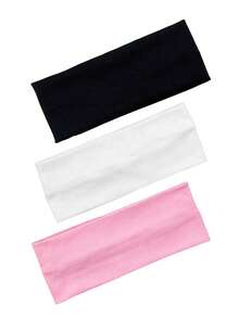 1/4 piezas Set de diademas de tela de moda multicolor para mujeres, uso versátil diario, accesorios de pelo rosa, turbante, diadema, banda para el sudor, accesorios de pelo para la escuela, la universidad, el otoño, el invierno, vacaciones, atuendos elegantes, bufandas, bandanas suaves, atuendos de verano, festivales, fiestas - Multicolor - Ver 10