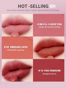 4U2 YOU'RE MINE POWDER LIPSTICK,Moisturizing, High Impact Color, Smooth Texture, Long Matte Finish,3.5g/0.12oz - 05 BECAUSE OF - 查看 5
