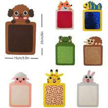 8 piezas de baldosas sensoriales, baldosas de piso con múltiples texturas, juguetes interactivos para adultos, ideales para la exploración sensorial - Multicolor - Ver 8