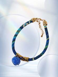 1pc Stylish & Elegant Exotic Floral Pattern Hollow Ring Decor Pendant Necklace With Bell Design For Small Cats, Adjustable