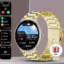 Mode Lässig Sport Smartwatch, Aktivitäts- und Gesundheitsüberwachung, Anrufe beantworten, Nachrichten-Erinnerungen, Schlafüberwachung Smartwatch, Schrittzähler, Nachrichten-Erinnerungen, Intelligentes Armband, geeignet als Geburtstagsgeschenk, modernes tragbares Gerät, modisches Design, leichte Uhr, hochwertige Verarbeitung, Technologie-Enthusiasten, aktiver Lebensstil