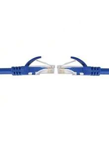 PHILIPS Cable de red SWA1946/93 Cable de red de categoría 6 Puente de red Gigabit CAT6 Enrutador de banda ancha doméstico Cable de conexión a Internet para computadora - Azul oscuro - Ver 3