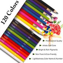 Ccfoud Pencil Crayons,120 Color Colored Pencils For Adult Coloring Books, Soft Core,Coloring Pencils For Coloring Sketching And Painting - 120 Color - View 3