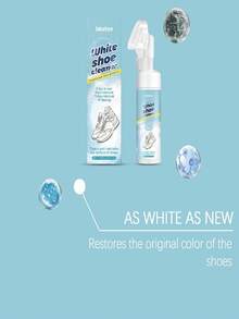 jakehoe 1 pièce/2 pièces Mousse nettoyante pour sneakers, crème de nettoyage pour chaussures, blanchiment et décontamination pour semelles jaunies et taches, pour canevas,, chaussures de sport, sacs, excellent cadeau pour la famille et les amis