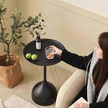 Minimalist Side Table, Creative Coffee Table, Small Space Sofa End Table, Home/Balcony/Bedroom Nightstand