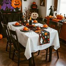 Tomnk 18pcs Plastic Table Cloth Disposable, 54 X 108 Inch Table Cloths, Party, Picnic, Wedding, Decorative Tablecloths, Rectangle, White Plastic Cover, Leakproof & Sturdy