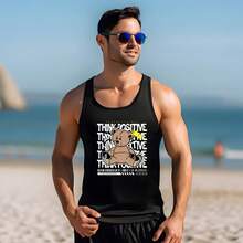 CAMISETA OLIMPICA DEPORTIVA GYM URBAN CASUAL OSOS URBANOS CALACAS CHIDAS ANIME ROCK OH420 - Negro - Ver 1