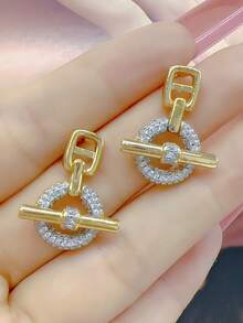 新款女士不锈钢手链，时尚OT扣，奢华珠宝，推荐奢华礼物 - 彩色 - 查看 5