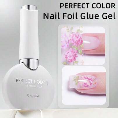 Bộ 2 tờ giấy nhũ móng tay màu sắc hoàn hảo, thích hợp cho sticker nhũ, gel móng, gel chuyển nhũ, gel chuyển nhũ 12ml, cần thiết cho những người đam mê tự làm móng nghệ thuật, cần đèn LED, móng có thể tháo rời.