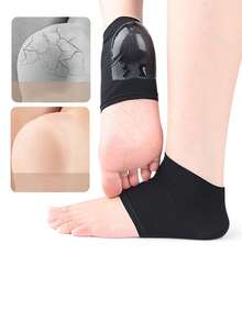 1PC Anti Crack Moisture Leg Protector Socks For Men And Women Running Comfort Breathable Gel Anti Cracking Ankle Protector - Multicolor - View 3