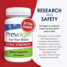 Prevagen Extra Strength - 30 Capsules (1 Month Supply) | Formulated For Your Brain | 20mg Of Apoaequorin Plus Vitamin D3 - Flavor NameC - 查看 6